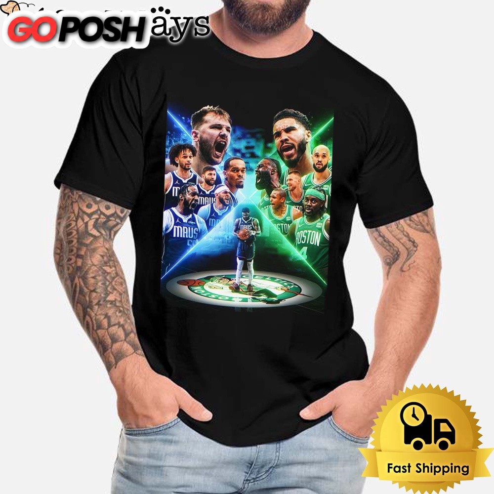 Dallas Mavericks Will Be Facing The Boston Celtics In The Nba Finals 2024 Unisex T-Shirt