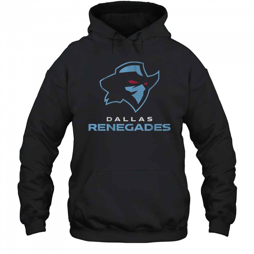 Dallas Renegades Lockup Logo 2025 shirt