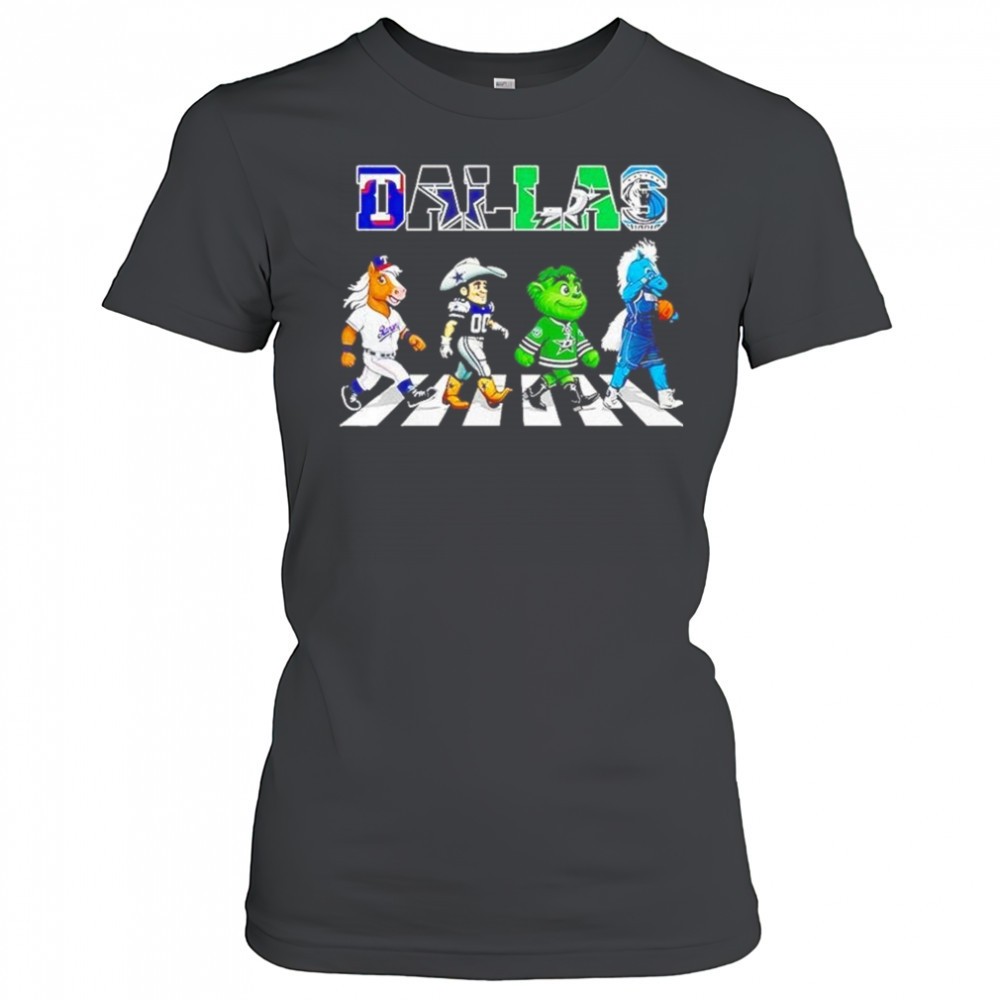 dallas-sports-team-logo-mascot-abbey-road-2025-shirt-aulh2i3o Dallas Sports Team Logo Mascot Abbey Road 2025 Shirt