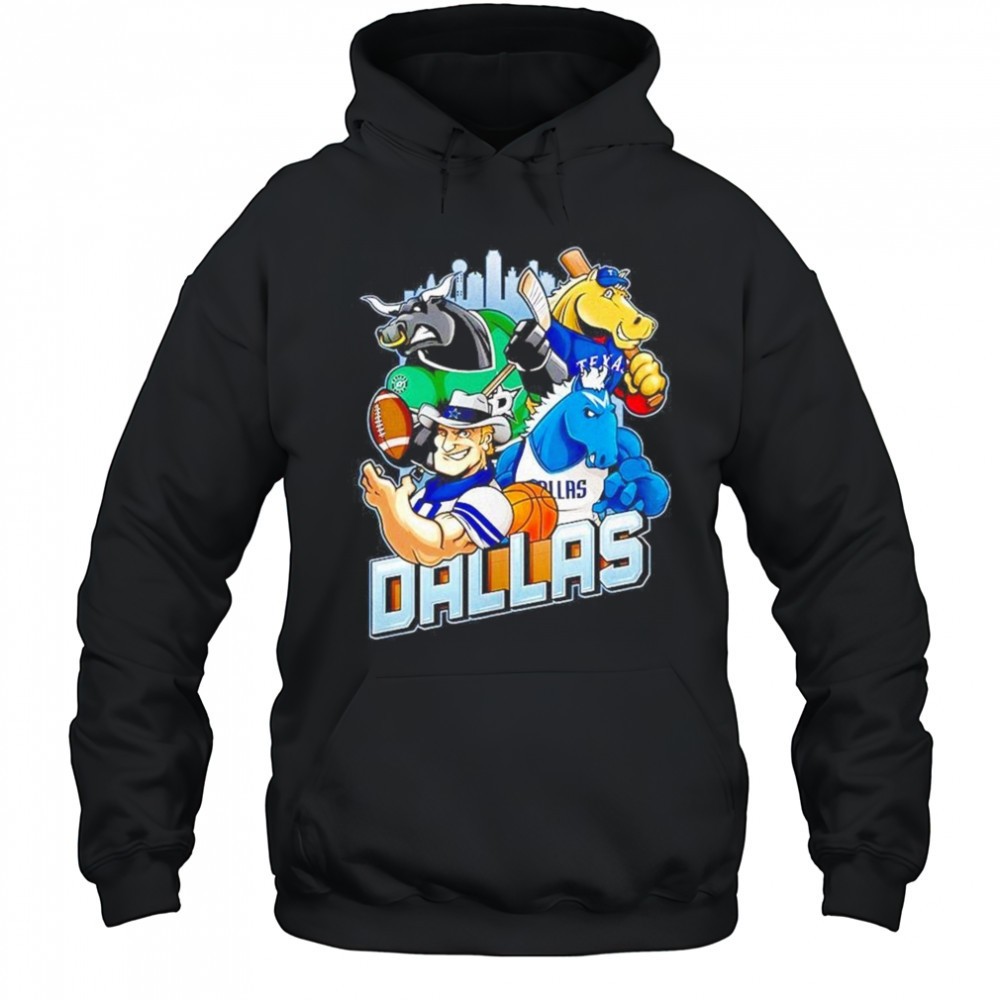 Dallas Sports Team Mascot 2025 Shirt