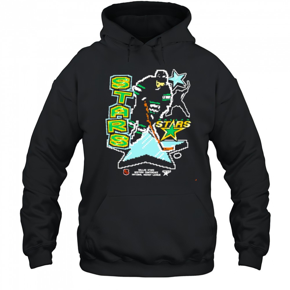 Dallas Stars Black Lamp Lighter Franklin video games shirt