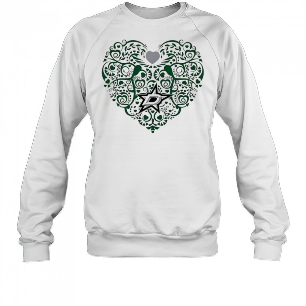 dallas-stars-floral-pattern-heart-logo-shirt-9p8d94mb Dallas Stars Floral Pattern Heart logo shirt
