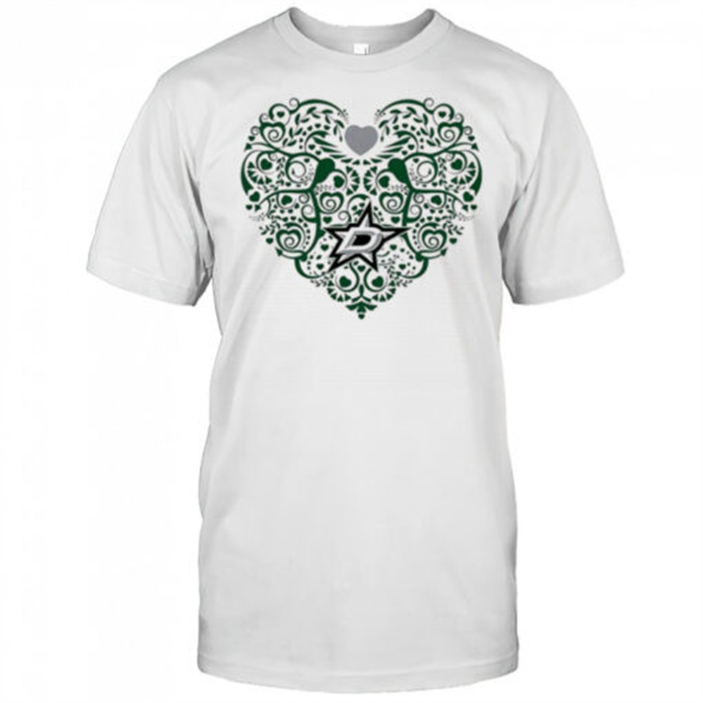 dallas-stars-floral-pattern-heart-logo-shirt-x3sqdrxz Dallas Stars Floral Pattern Heart logo shirt