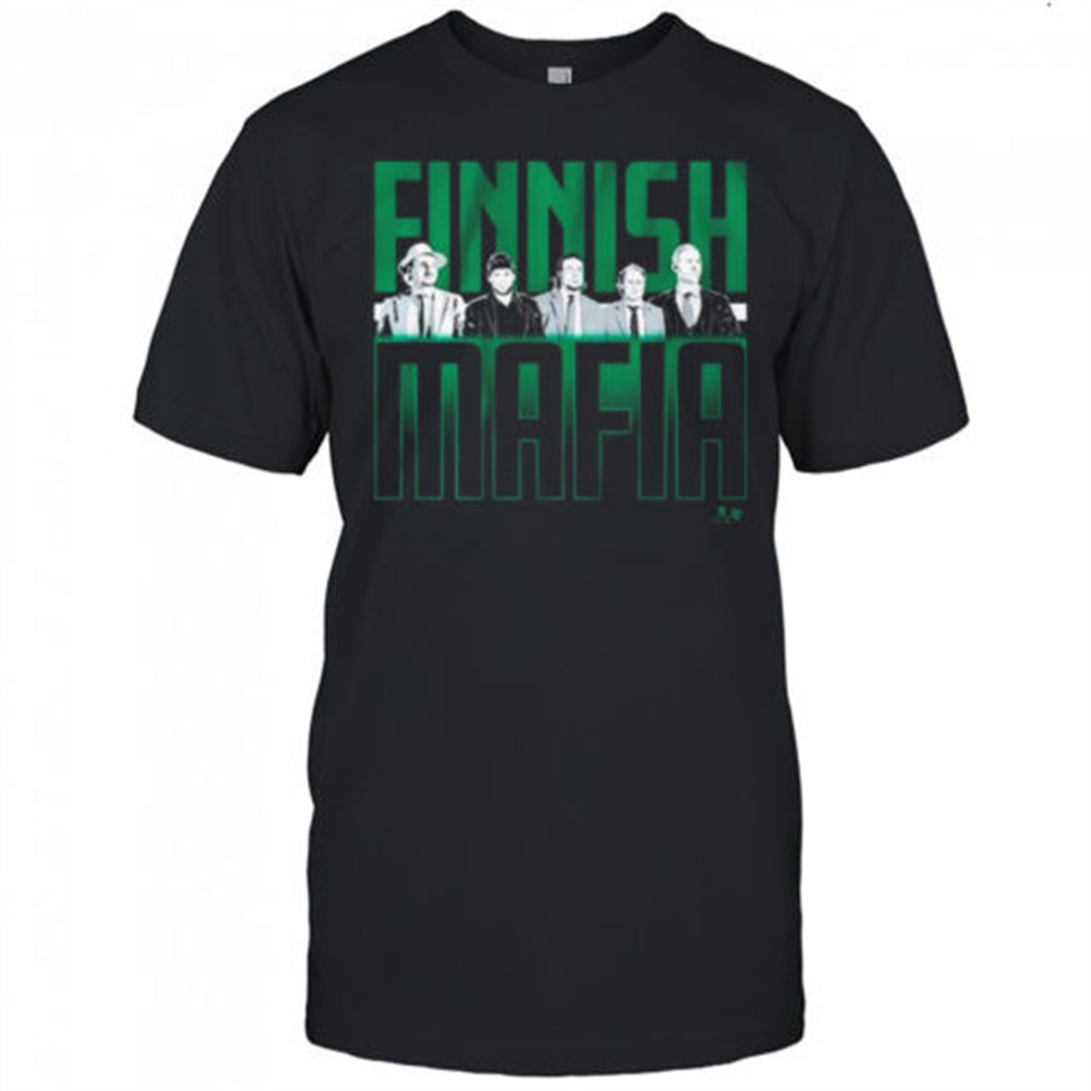 dallas-stars-hockey-the-finnish-mafia-t-shirt-fvvct5ru Dallas Stars Hockey The Finnish Mafia t-shirt