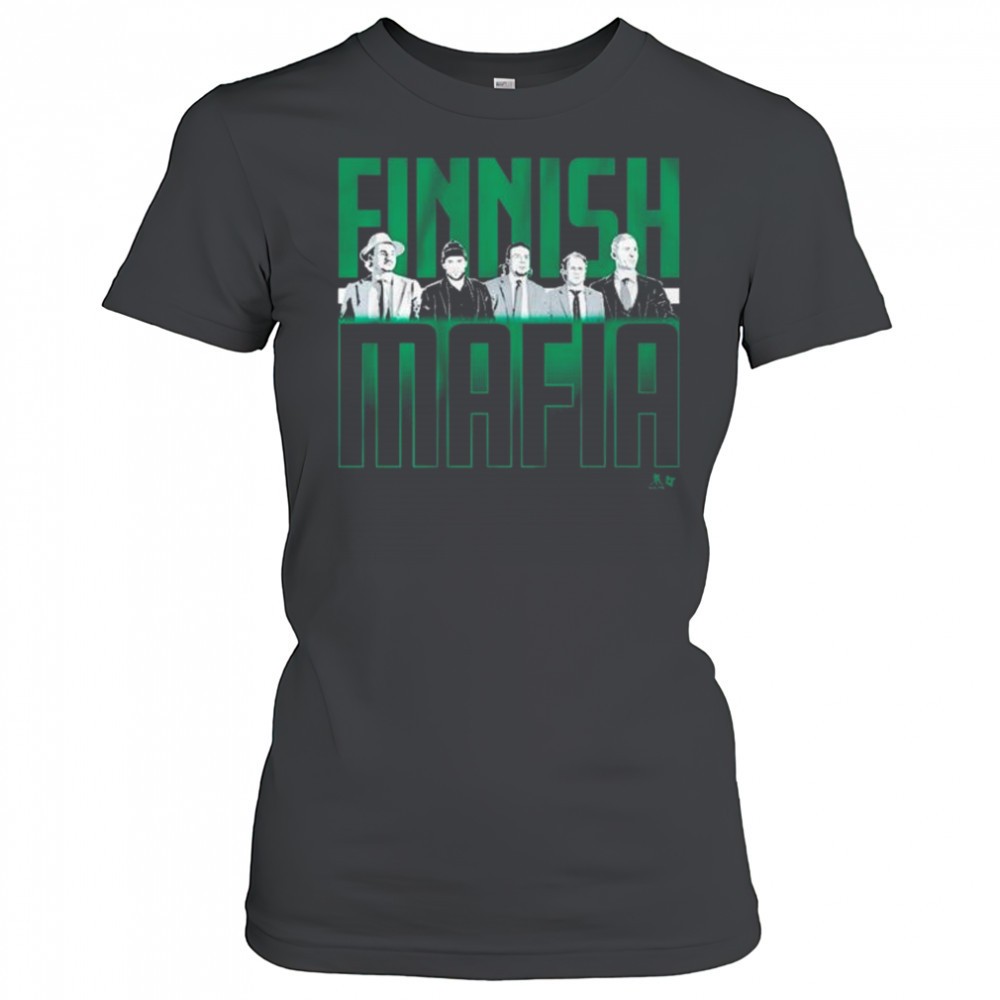 dallas-stars-hockey-the-finnish-mafia-t-shirt-fvvct5ru Dallas Stars Hockey The Finnish Mafia t-shirt