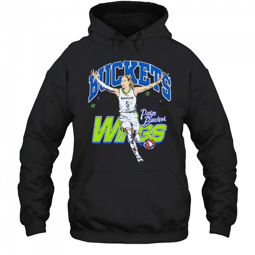 Dallas Wings Paige Bueckers Buckets vintage champions shirt