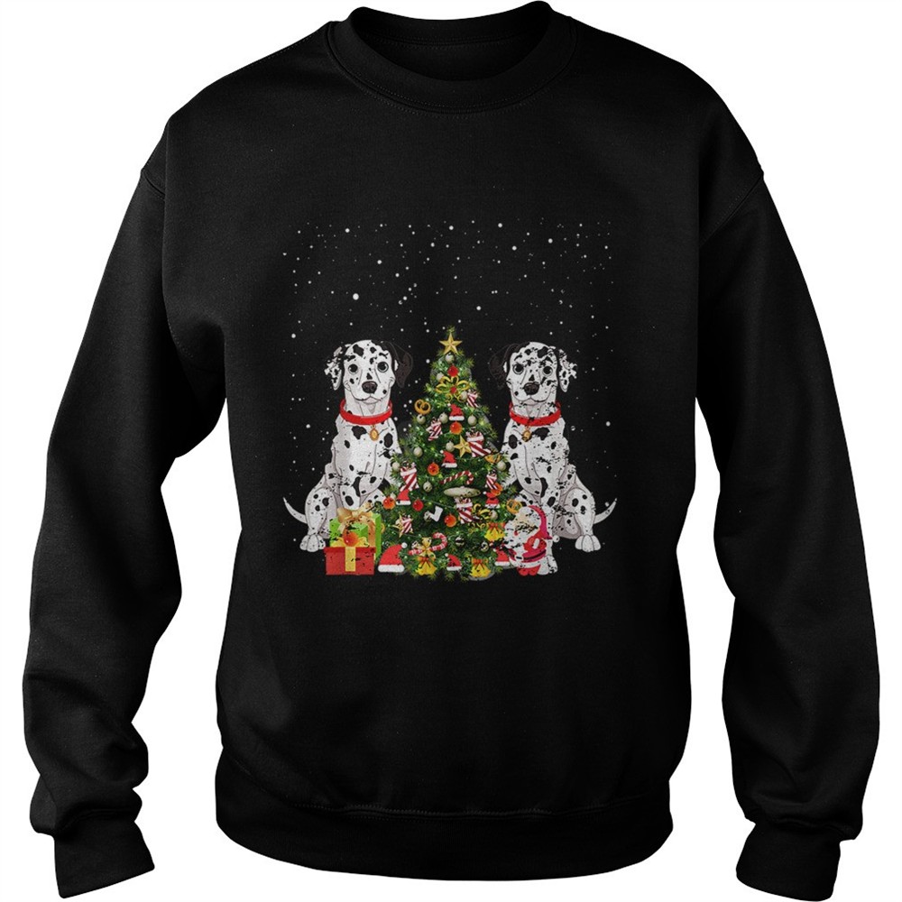Dalmation Christmas tree dalmation costume shirt