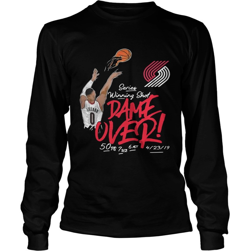 damian-lillard-portland-trail-blazers-series-winning-shot-dame-over-tshirt-f3nph1z1 Damian Lillard Portland Trail Blazers series winning shot dame over tshirt