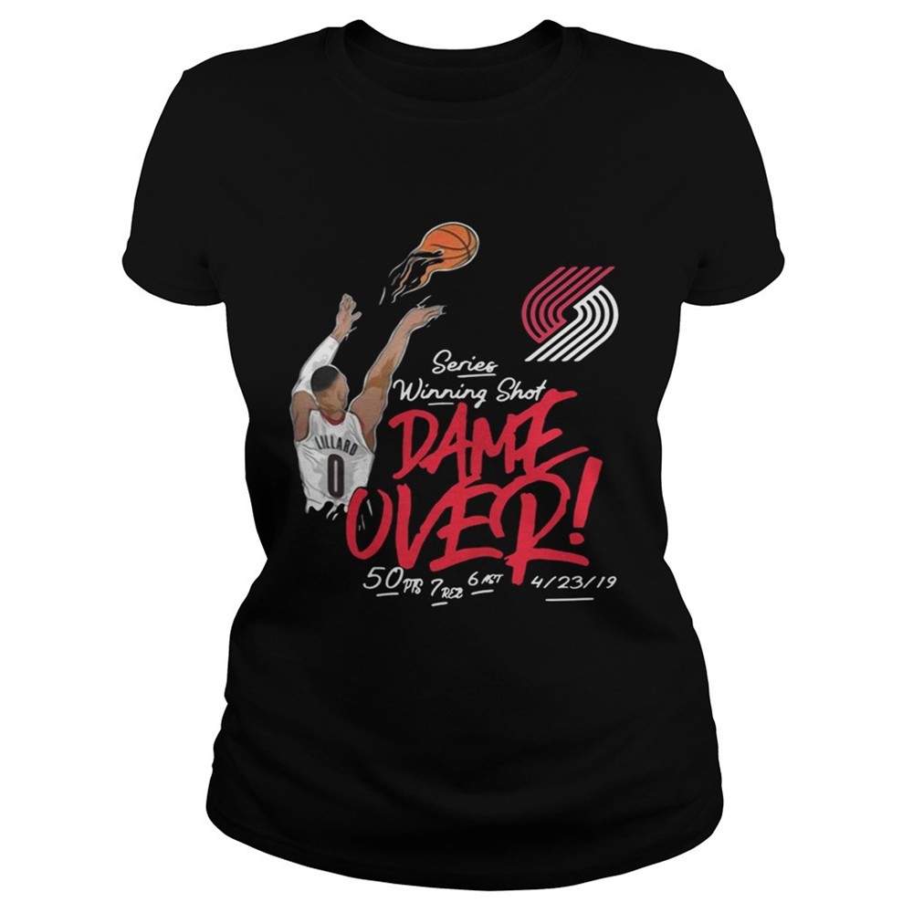 damian-lillard-portland-trail-blazers-series-winning-shot-dame-over-tshirt-f3nph1z1 Damian Lillard Portland Trail Blazers series winning shot dame over tshirt