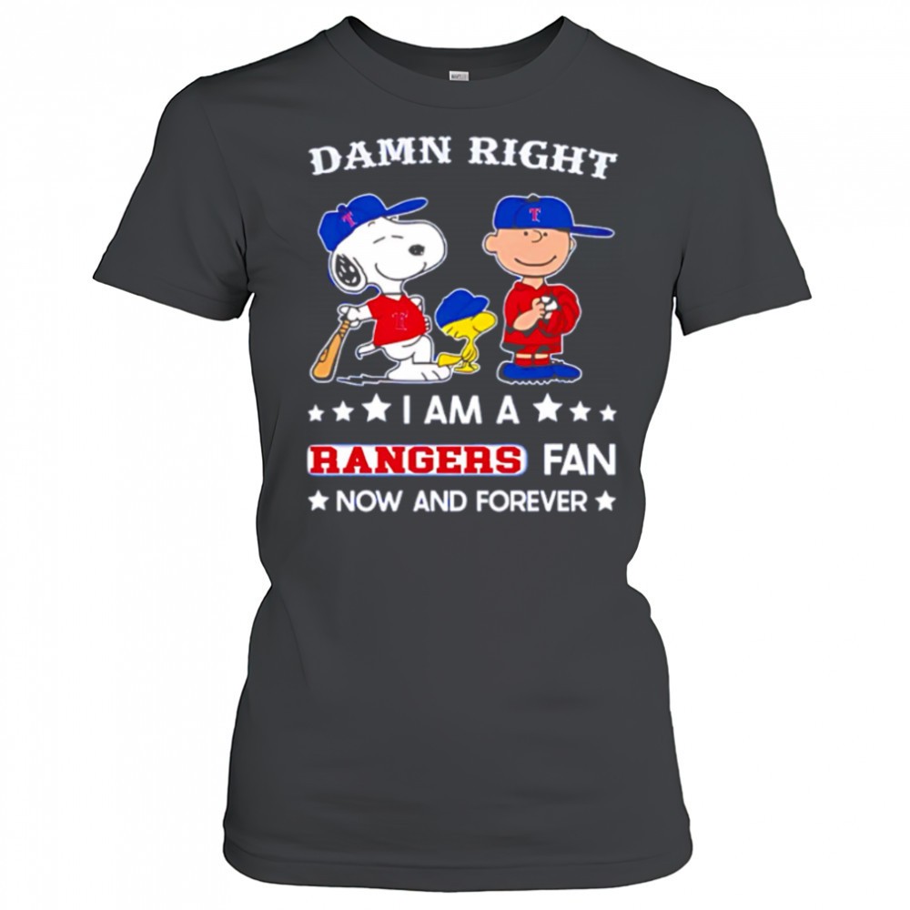 damn-right-i-am-a-rangers-fan-now-and-forever-snoopy-and-charlie-brown-shirt-b90ew4i0 Damn Right I Am A Rangers Fan Now and Forever Snoopy and Charlie Brown shirt