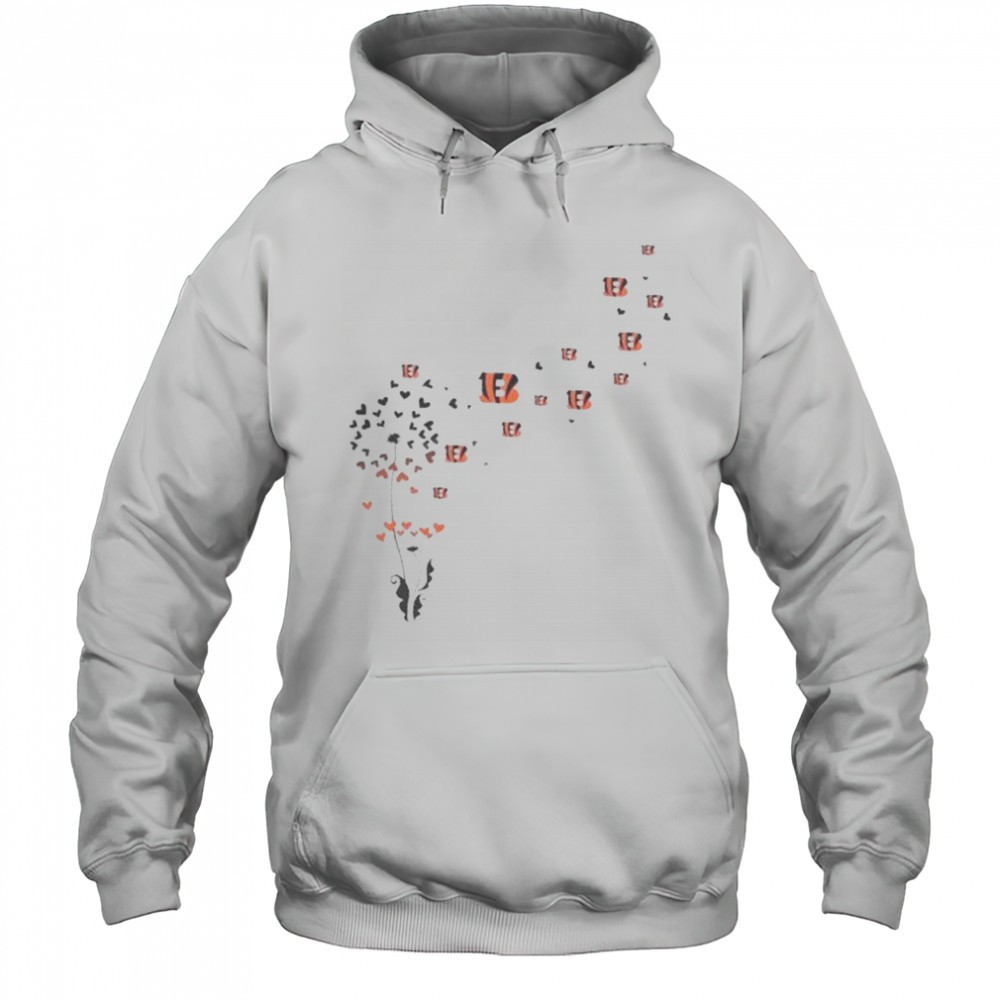 Dandelion Flower Cincinnati Bengals Football Logo T-Shirt