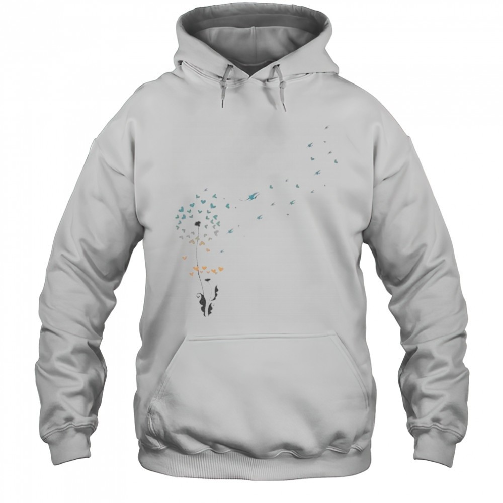 Dandelion Flower Miami Dolphins Football Logo T-Shirt