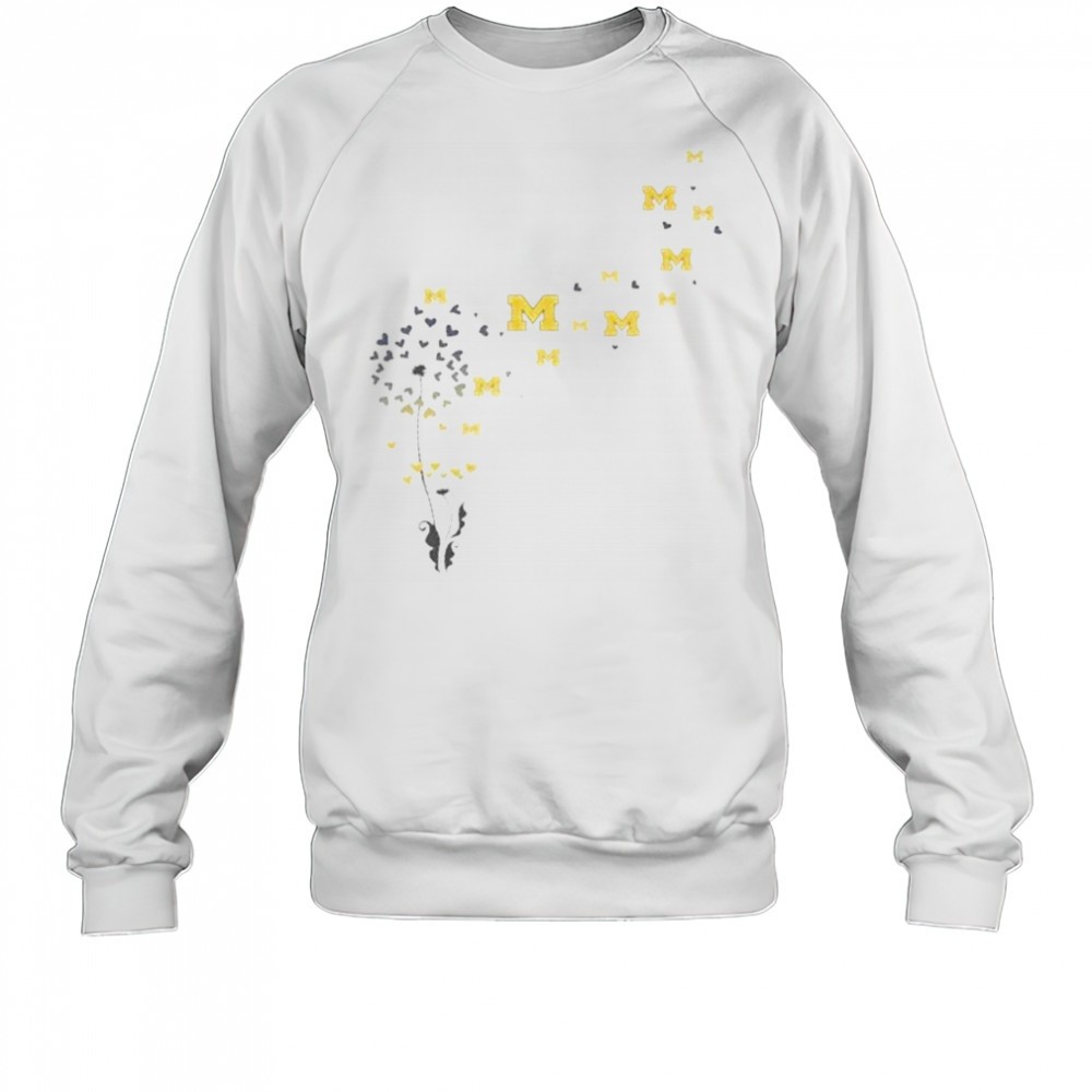 dandelion-flower-michigan-wolverines-football-logo-t-shirt-louqy5j0 Dandelion Flower Michigan Wolverines Football Logo T-Shirt