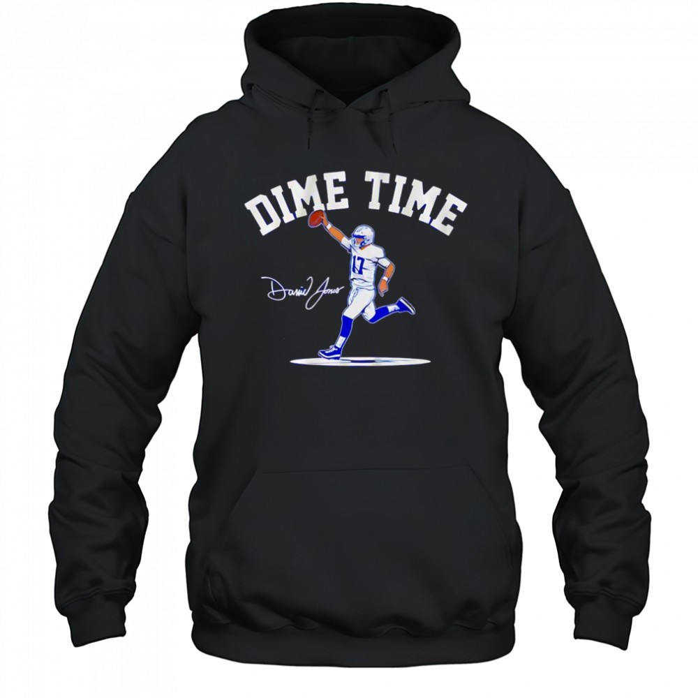 Daniel Jones Indianapolis Colts Dime time singnature shirt