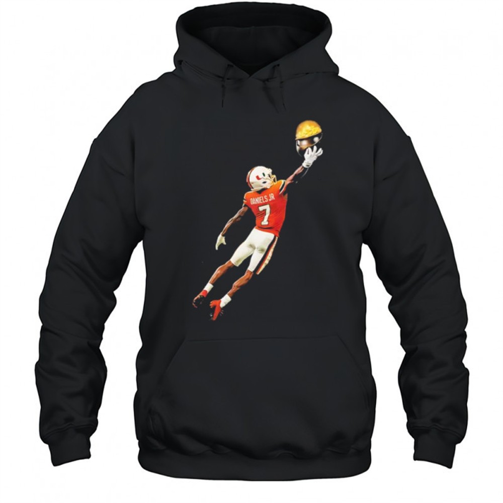 Daniels Jr Miami Hurricanes 1-handed Touchdown for Gold shirt