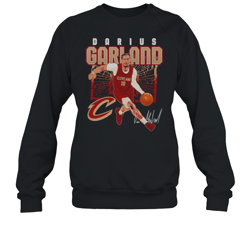 Darius Garland Cleveland Cavaliers Shattered Shirt