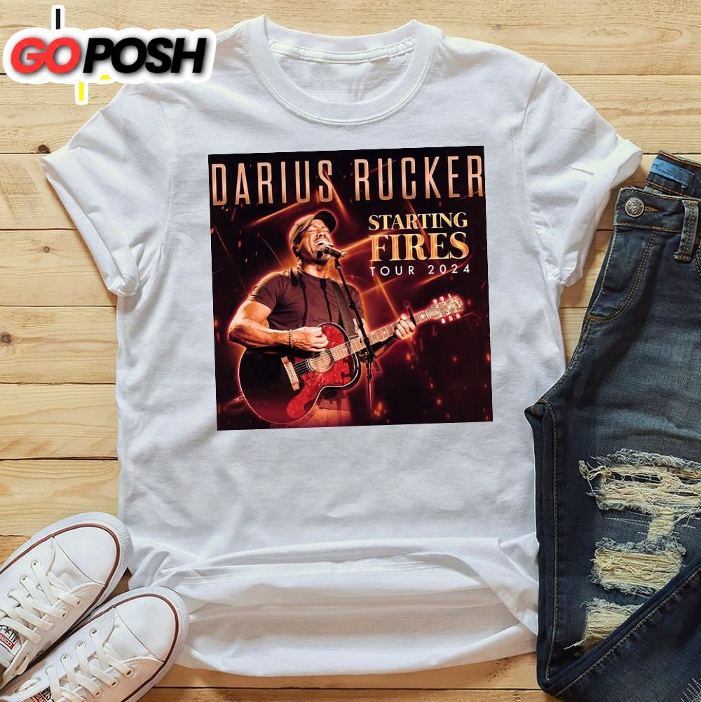 Darius Rucker Tour Music 2025 Concert Shirt