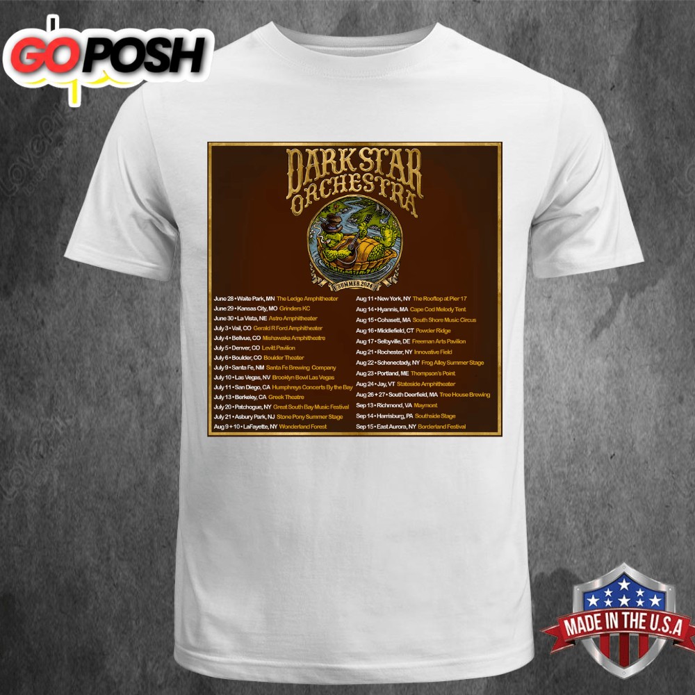Dark Star Orchestra Tour Summer Dates Unisex T-shirt