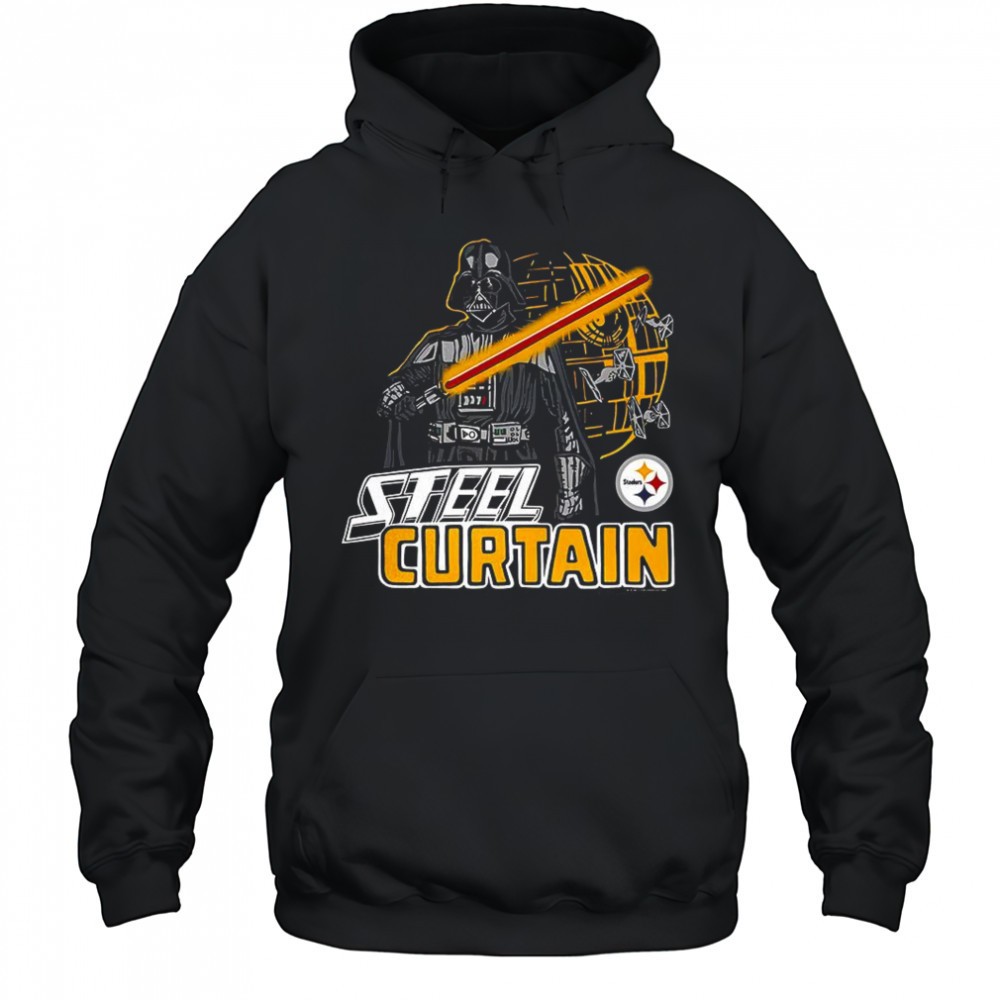 Darth Vader Star Wars X Pittsburgh Steelers football TIE Fighter shirt