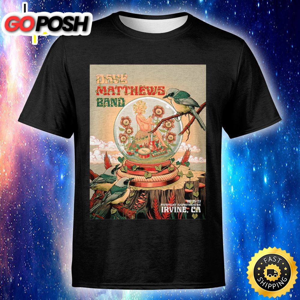 Dave Matthews Band August 25th, 2025 Fivepoint Amphitheatre Unisex T-Shirt