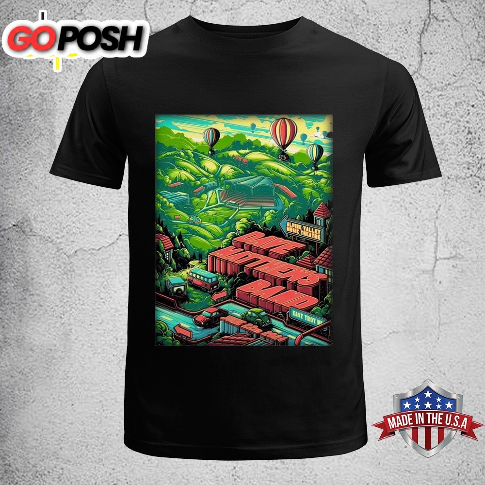 Dave Matthews Band East Troy WI 2025 Alpine Valley Music Theatre Unisex T-Shirt