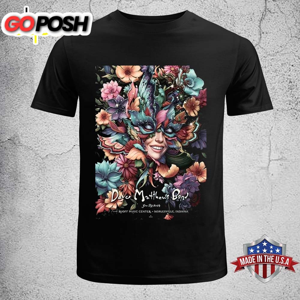 Dave Matthews Band Noblesville, IN June 29, 2025 Ruoff Music Unisex T-Shirt