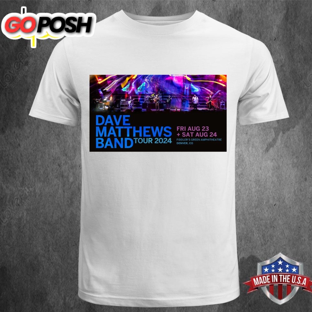 Dave Matthews Band Tour 2025 Dave Matthews Band Summer T-shirt