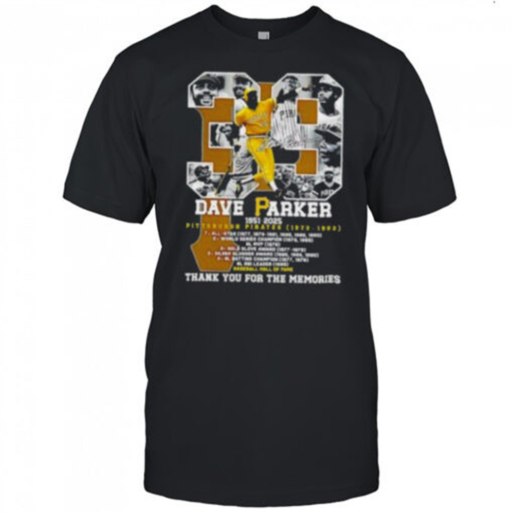 dave-parker-39-pittsburgh-pirates-1951-2025-thank-you-for-the-memories-signatur-gmm0ew8g Dave Parker #39 Pittsburgh Pirates 1951 2025 thank you for the memories signature shirt