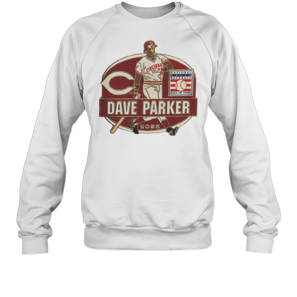 Dave Parker Cincinnati Reds Hall Of Fame Class Of 2025 Collectors Shirt