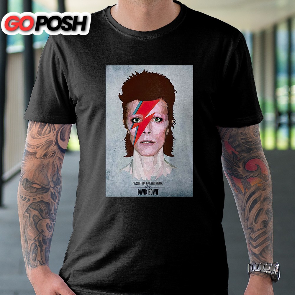 David Bowie New York City Art Music Tour 2025 Unisex Black T-shirt