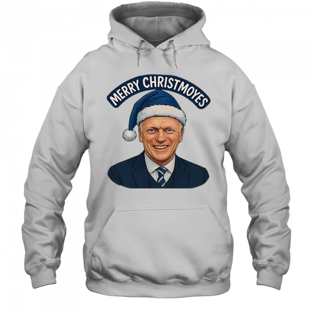 David Moyes Everton FC Merry Christmoyes Christmas shirt