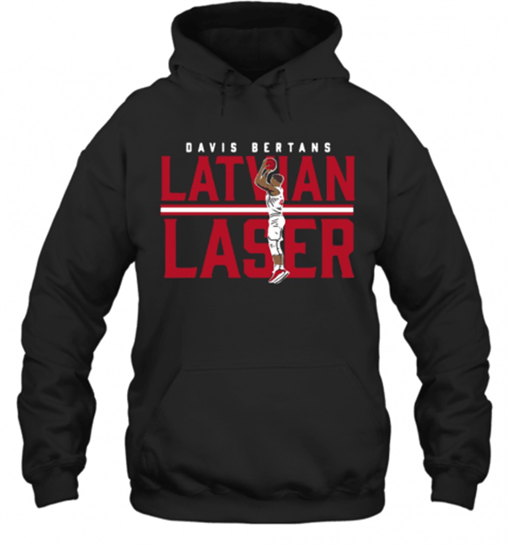 Davis Bertans Latvian Laser T-Shirt