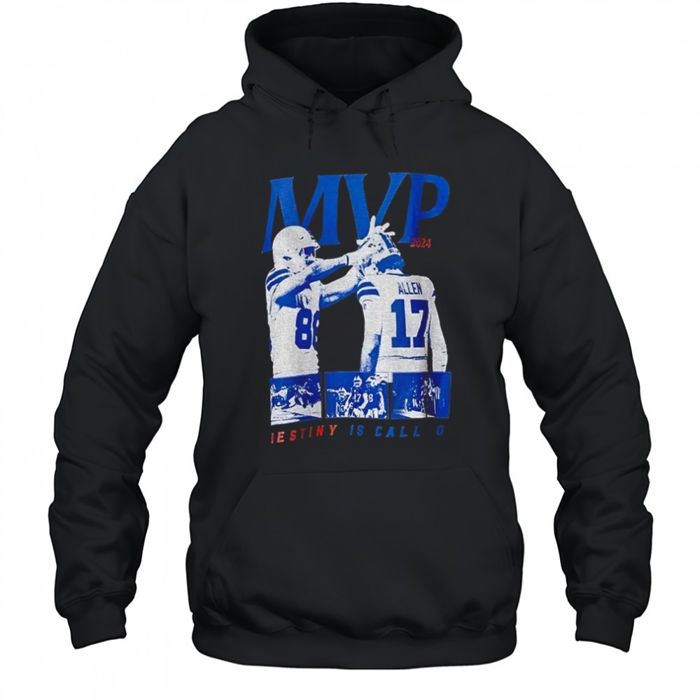 Dawson Knox and Josh Allen MVP Destiny Is Calling Buffalo Bills NFL Football shirt