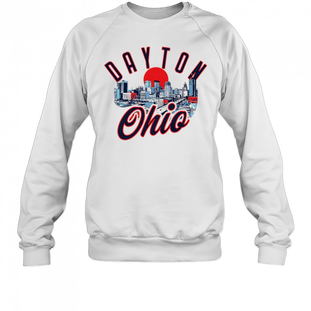 dayton-ohio-skyline-sunset-shirt-1dj2k55f Dayton Ohio Skyline sunset shirt