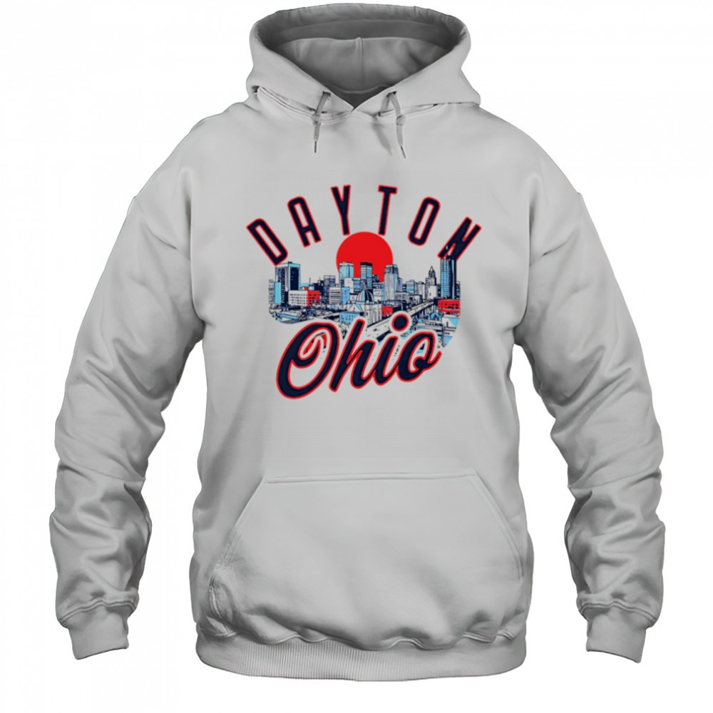 Dayton Ohio Skyline sunset shirt