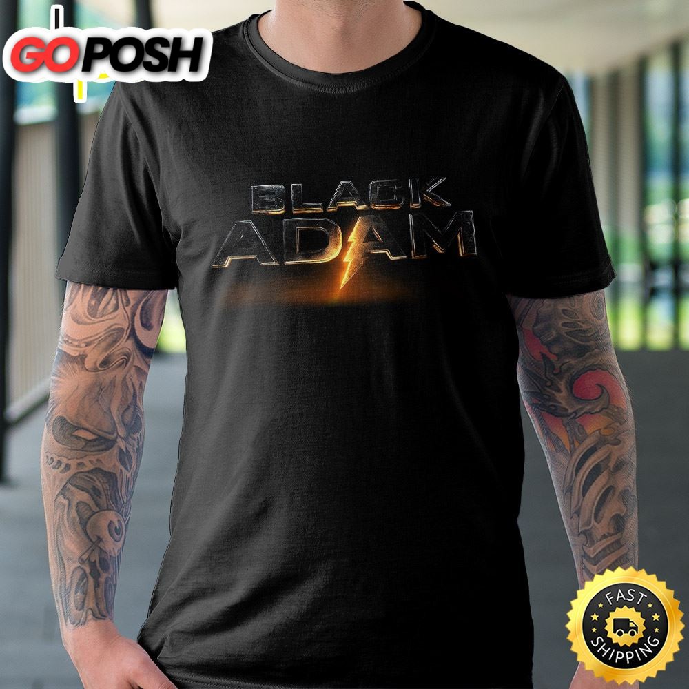 Dc Comics Black Adam Lightning T-shirt