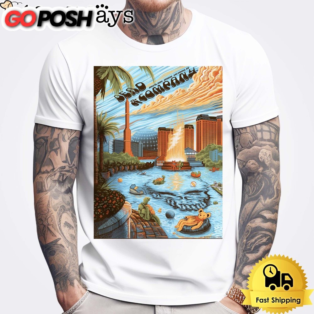 Dead And Company Last Trip To The Sphere Las Vegas Dead Foreve 2024 Unisex T-Shirt