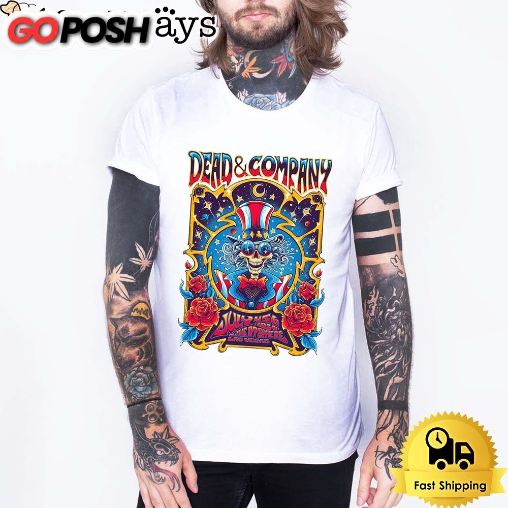 Dead And Company Live At Sphere Las Vegas In July 2024 Unisex T-Shirt