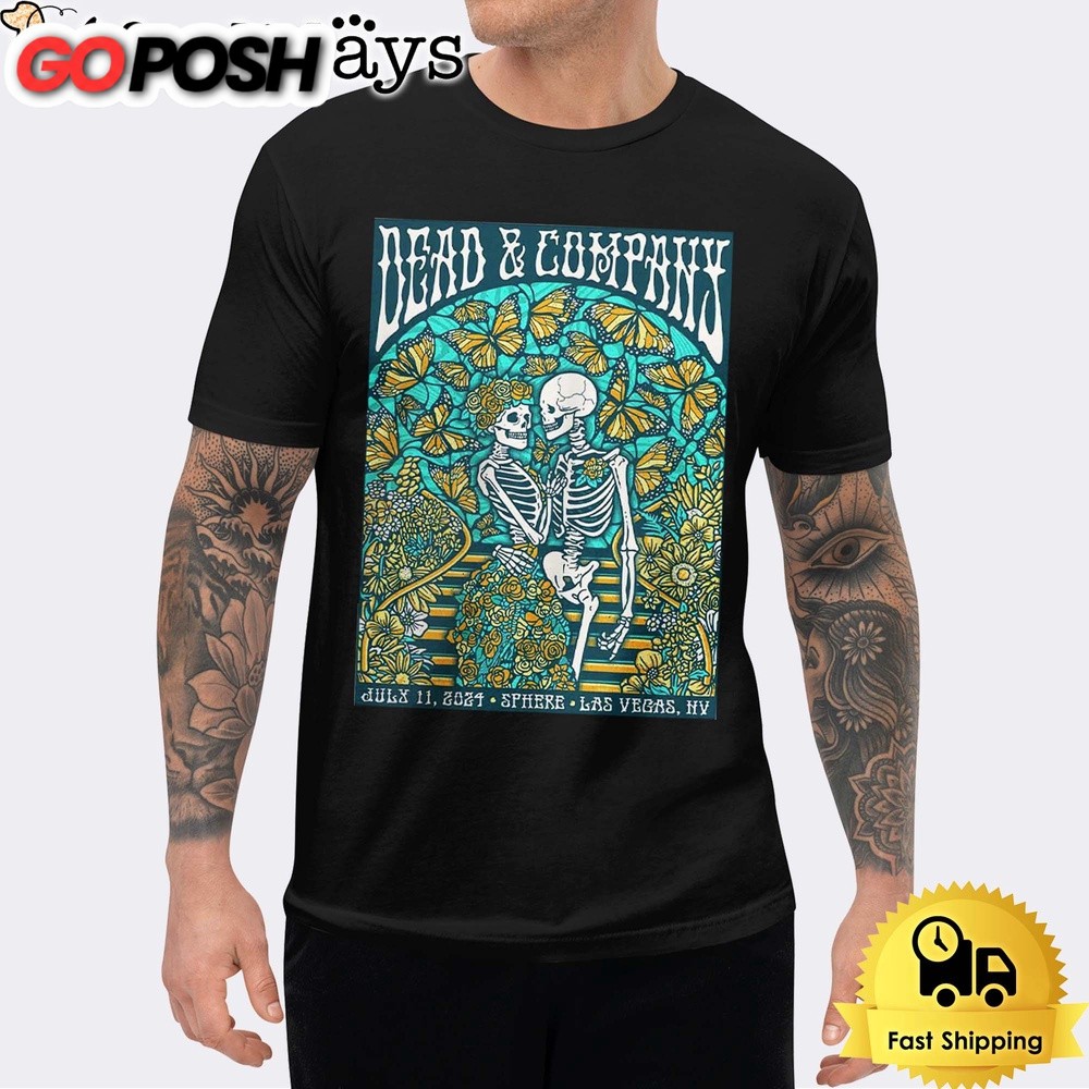 Dead And Company Live At Sphere Las Vegas Weekend 8 Concert July 2024 Unisex T-Shirt