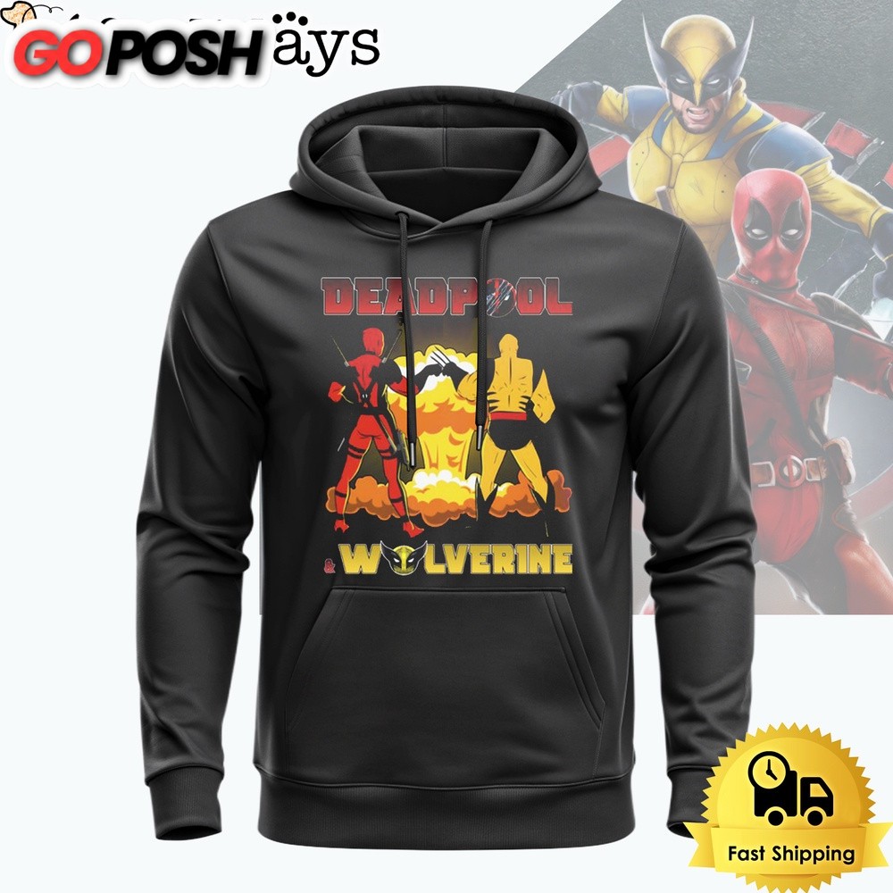 Deadpool And Wolverine Boom Boom Hoodie