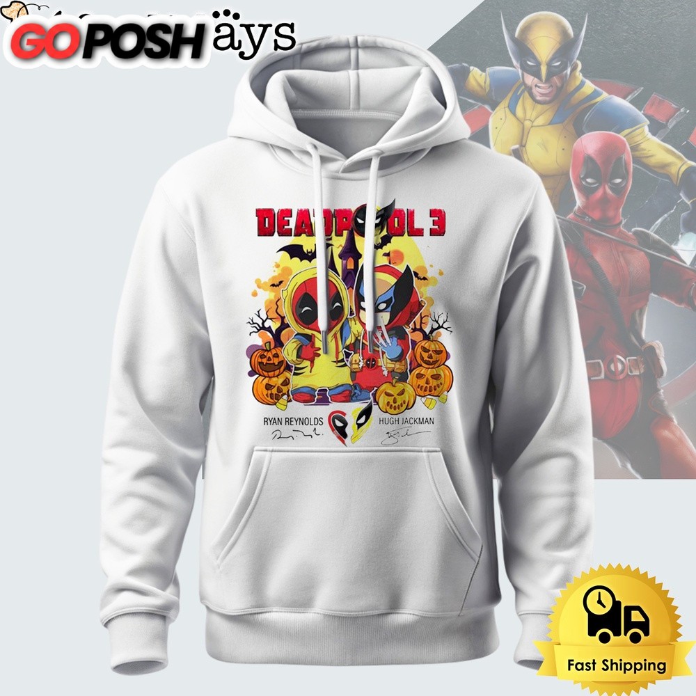 Deadpool And Wolverine Halloween Hoodie