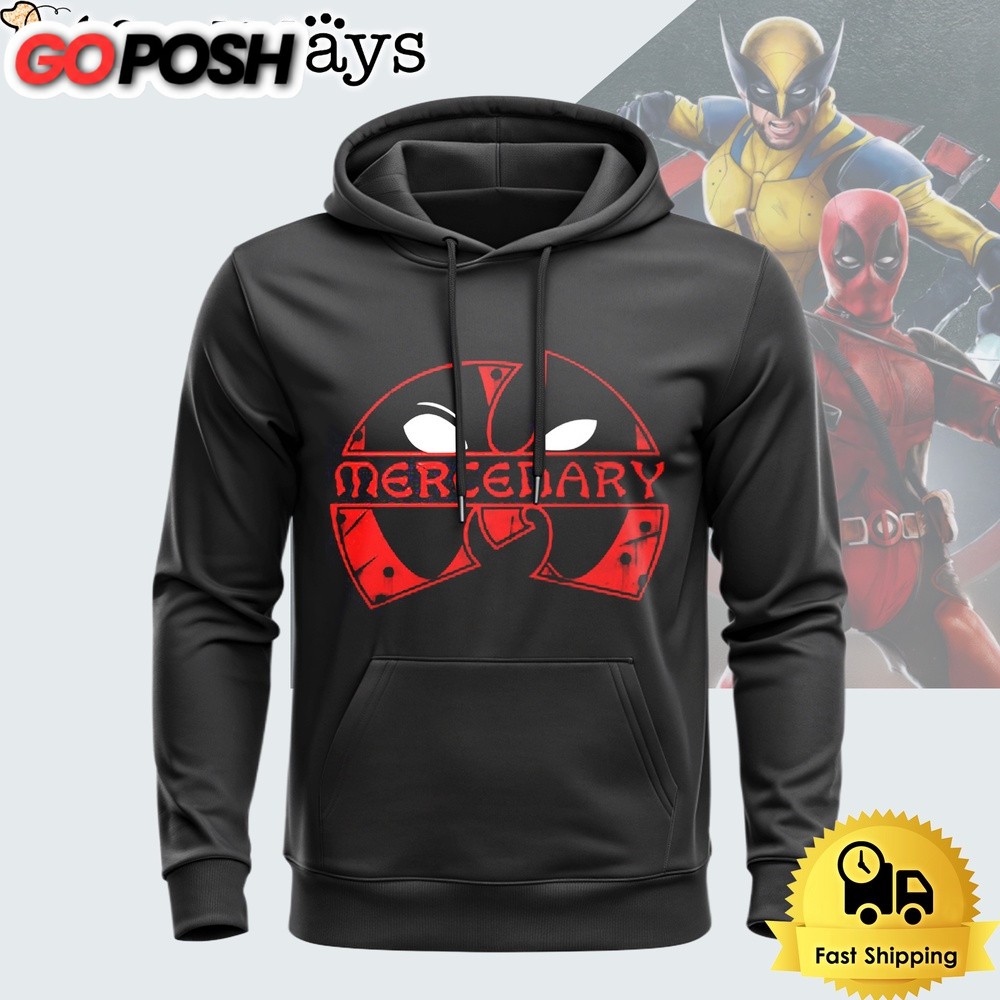 Deadpool And Wolverine Mercenary Hoodie