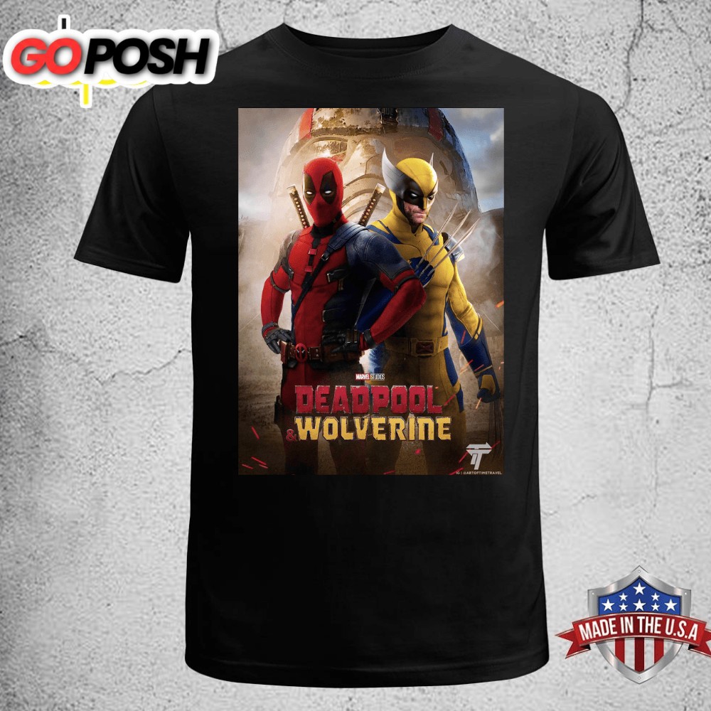 Deadpool And Wolverine Movie 2025 Unisex T-shirt Tee