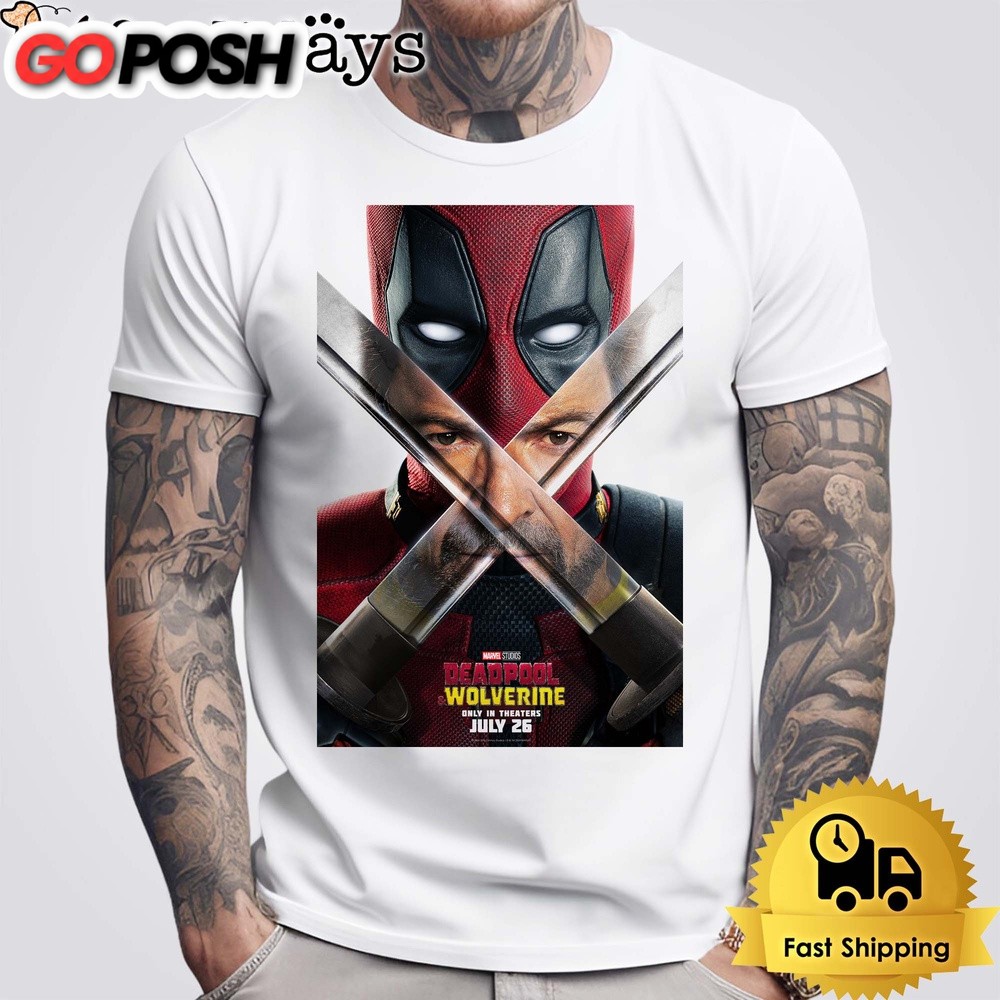 Deadpool And Wolverine Only In Theaters July 26 Unisex T-Shirt