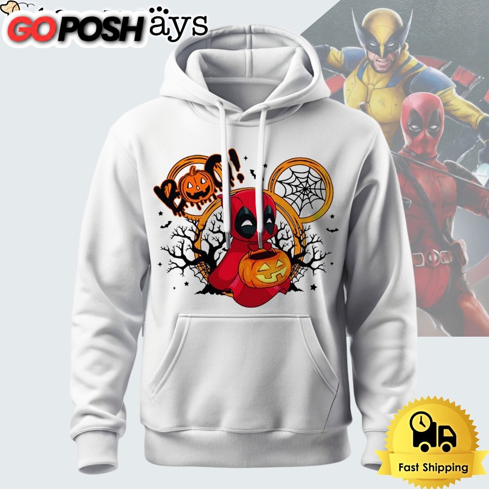 Deadpool Boo Halloween Hoodie