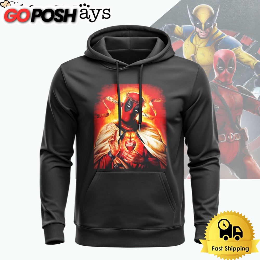 Deadpool The Marvel Jesus Hoodie