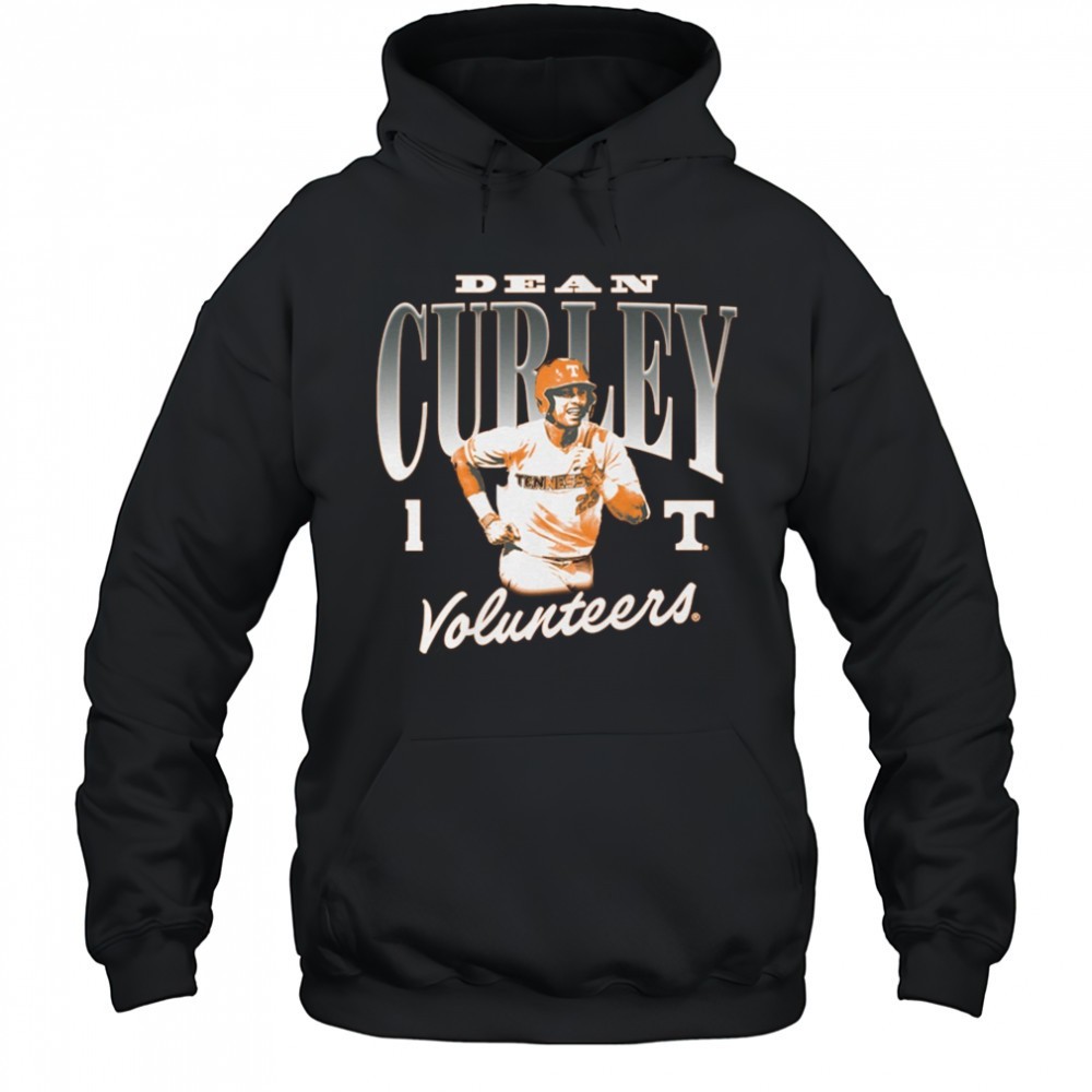 Dean Curley Tennessee Volunteers Baseball NCAA Division I Portrait t-shirt