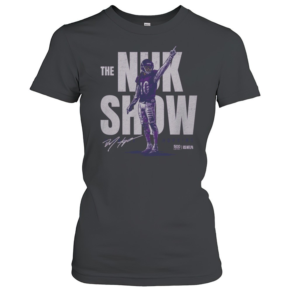 deandre-hopkins-baltimore-ravens-nfl-football-the-nuk-show-signature-t-shirt-yg358sb3 DeAndre Hopkins Baltimore Ravens NFL Football The Nuk Show Signature T-shirt