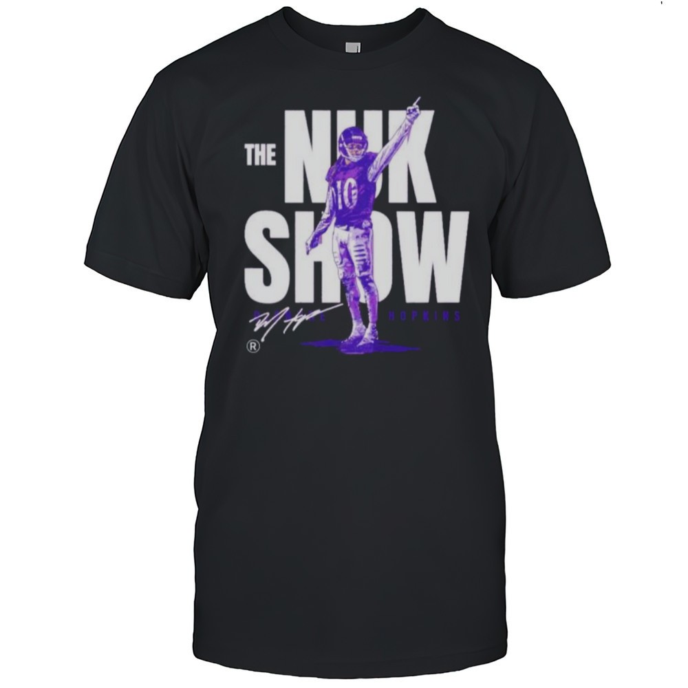 deandre-hopkins-baltimore-ravens-the-nuk-show-signature-shirt-yy1yu0af DeAndre Hopkins Baltimore Ravens The Nuk Show Signature Shirt