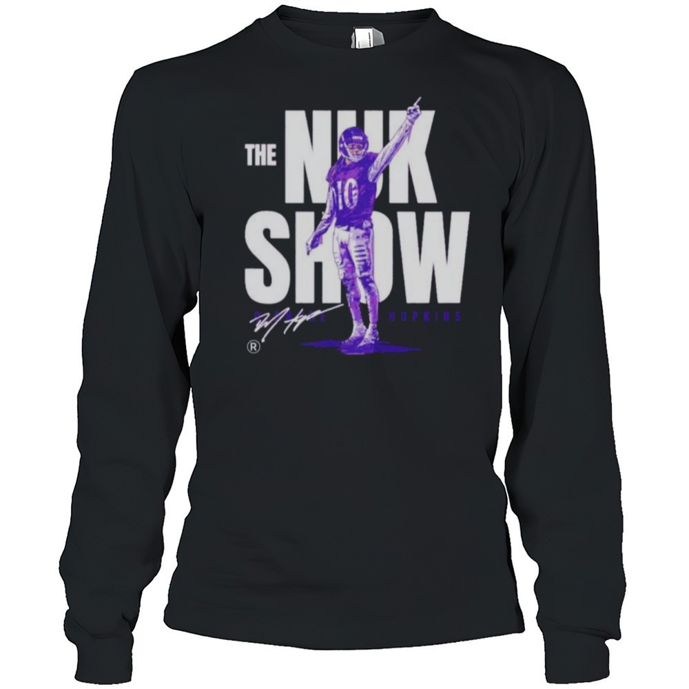 deandre-hopkins-baltimore-ravens-the-nuk-show-signature-shirt-yy1yu0af DeAndre Hopkins Baltimore Ravens The Nuk Show Signature Shirt
